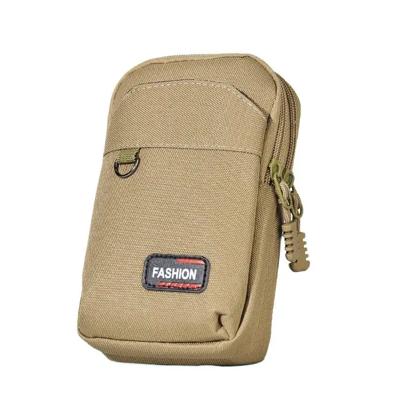 Tactical Waist Bag Double Layer Outdoor Military Men Phone Pouch Camping Hunting