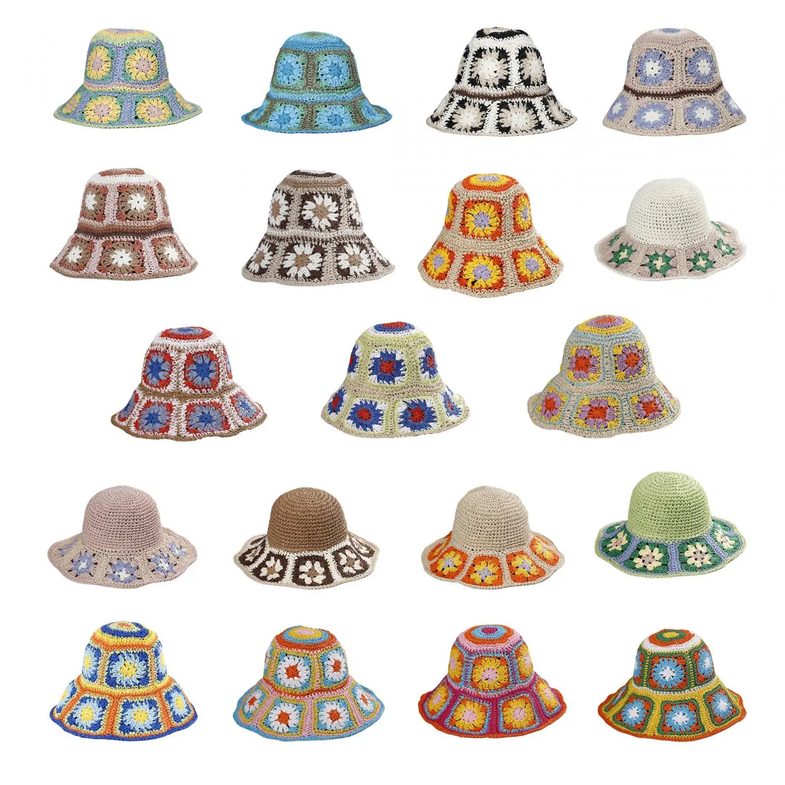 

Summer Hats Headwear Breathable Fashion Trendy Sunhat Wide Brim Sun Hat for Girls Boys Men Women Hiking Vacation Camping
