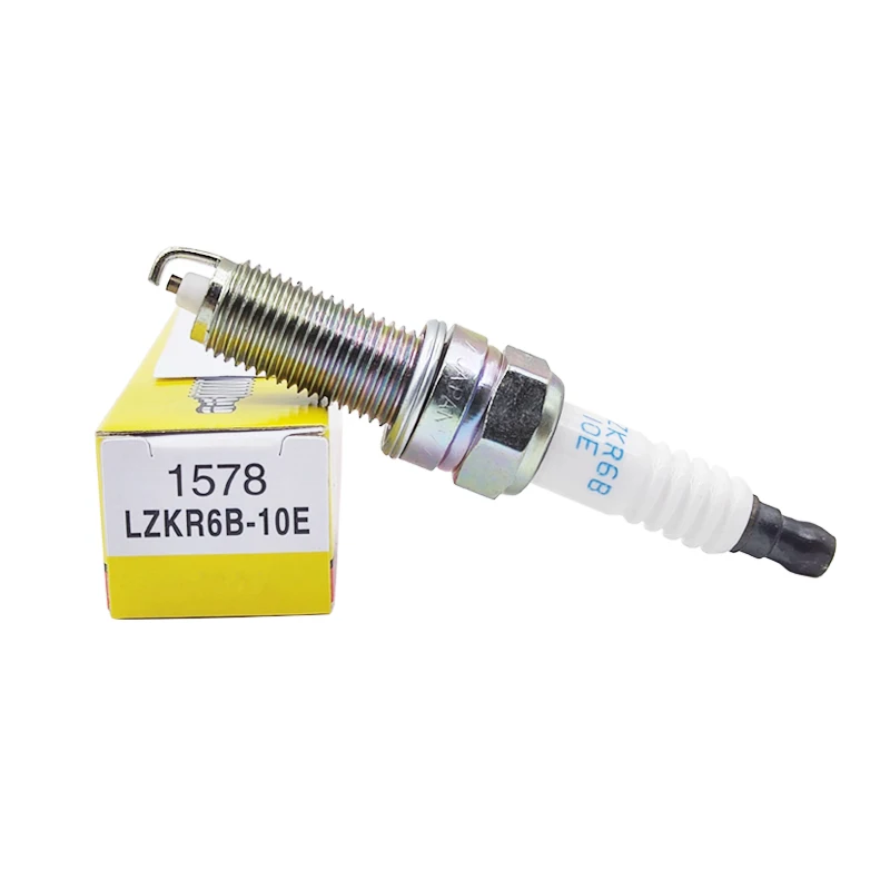 

4PCS LZKR6B10E 1578 Spark Plug For Elantra I20 I30 IX20 CEE'D Soul Rio Rondo Cerato Venga 1.4/1.6L 18854-10080 18855-10060