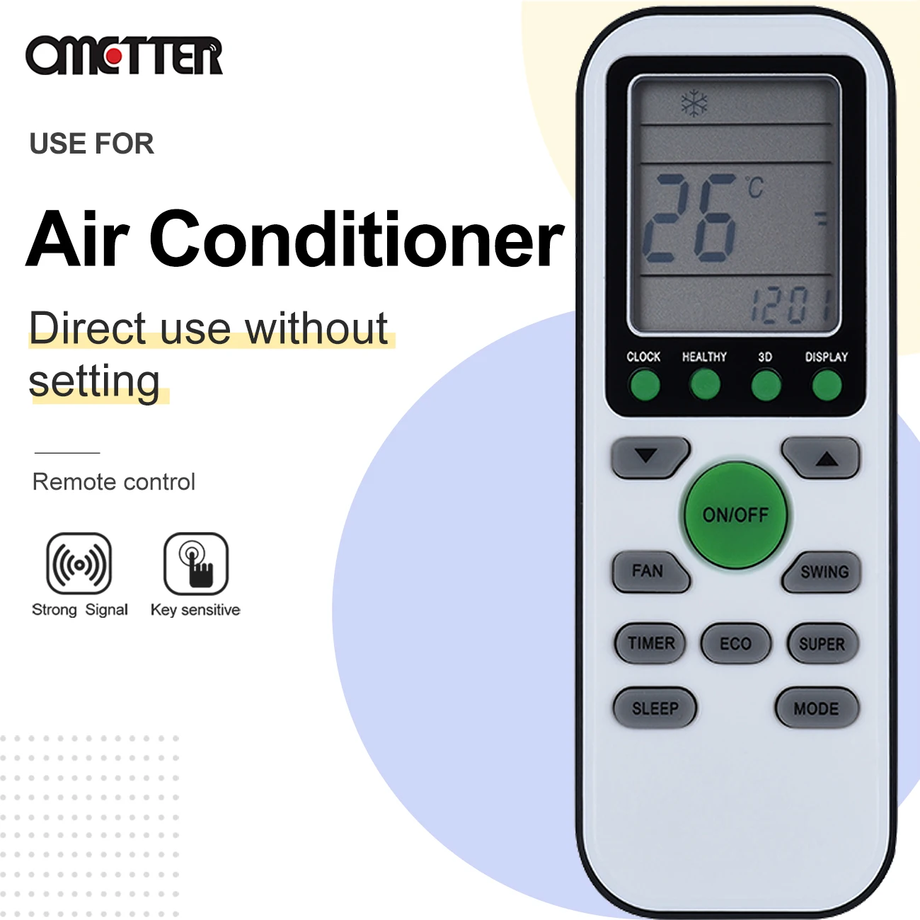 Air Conditioner Remote Control GYKQ-36 FOR BALLU TCL AKAI Sanyo Electrolux AC GYKQ-130116 BSV-09H N12 BSV-12H