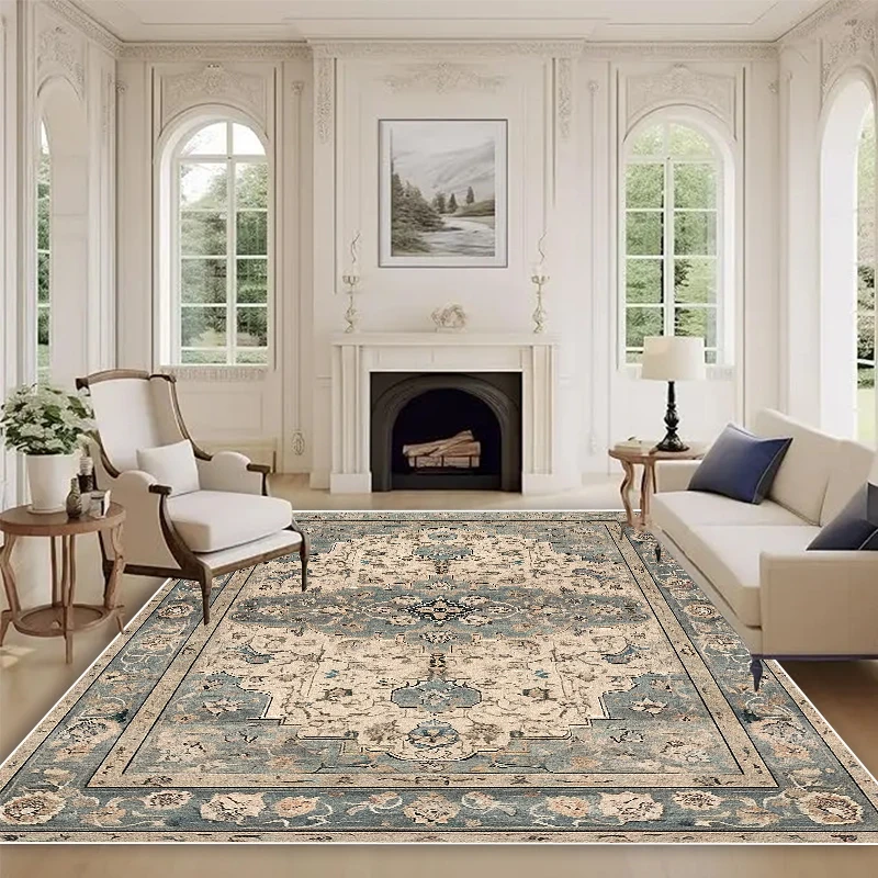Luxury Persian Carpets for Living Room Decoration Home Large Size Rugs Non-slip Sofa Coffee Tables Mats 200x300 Bedroom Rug 2