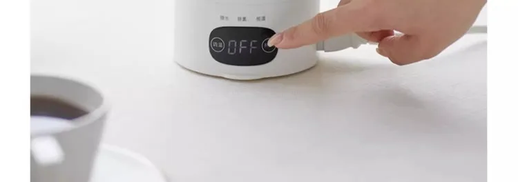 Chaleira elétrica dobrável portátil, panela de água