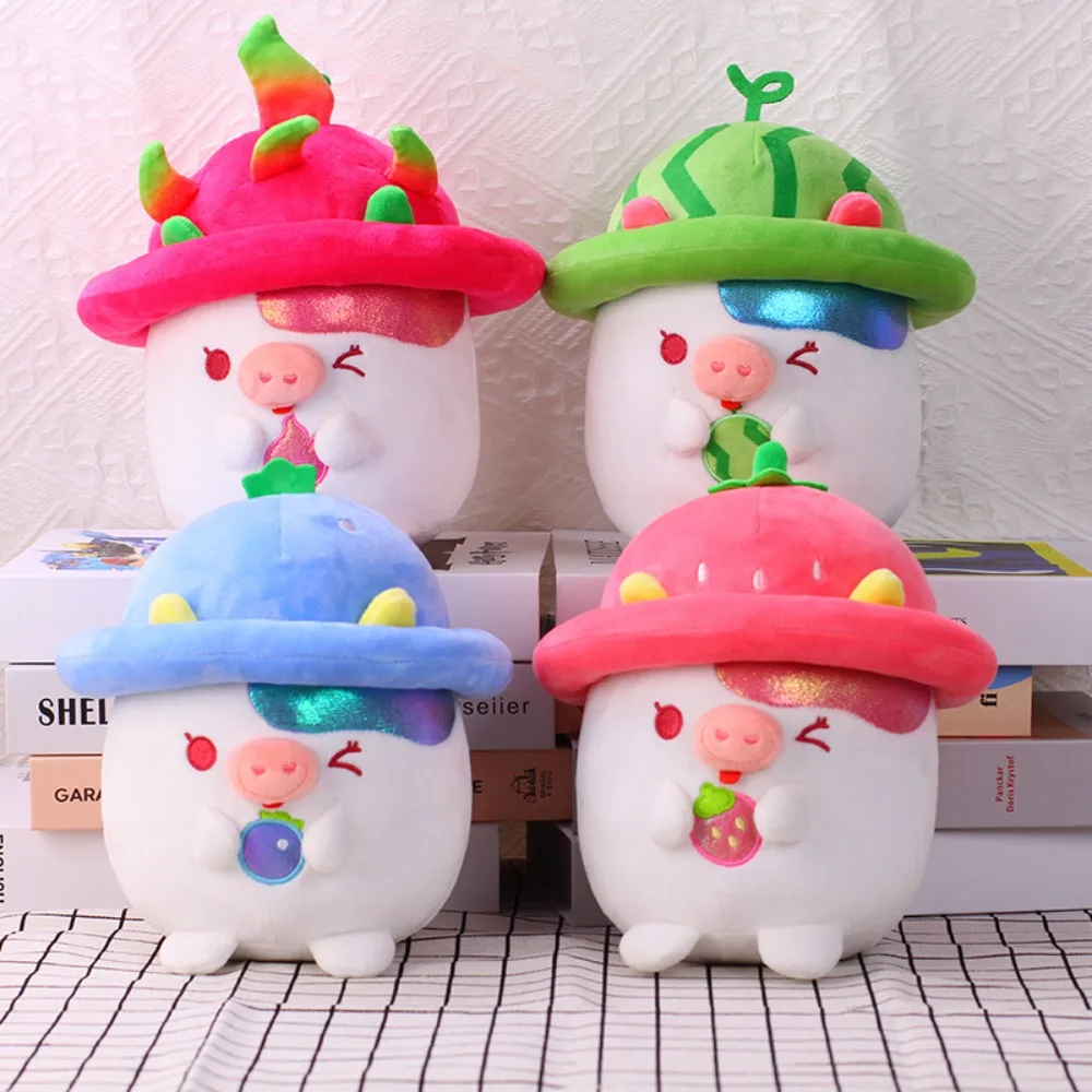 

Игрушка плюшевая в виде клубники, арбуза, коровы, 20 см