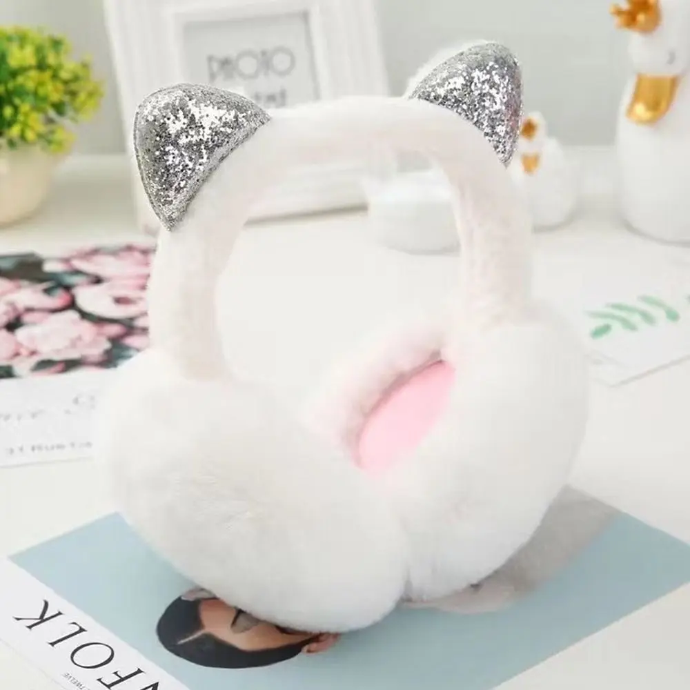 Cute Rabbit Design Animal Ear Earflap Hat Frog Animal Style Thickened Warm Ear Muffs Korean Style Foldable Design Ear Cover