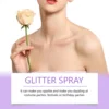 Highlighter Powder Spray Glitter Body Gel Waterproof Long Lasting Shiny Face Contour Hair Body Clothes Glitter Female Makeup Hot 2