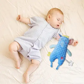 Hand Puppets For Babies Animal Puppet Teething Toys Plush Toys Soft Teether Elephant Rabbit Lion Toddler Puppets Preschool 2