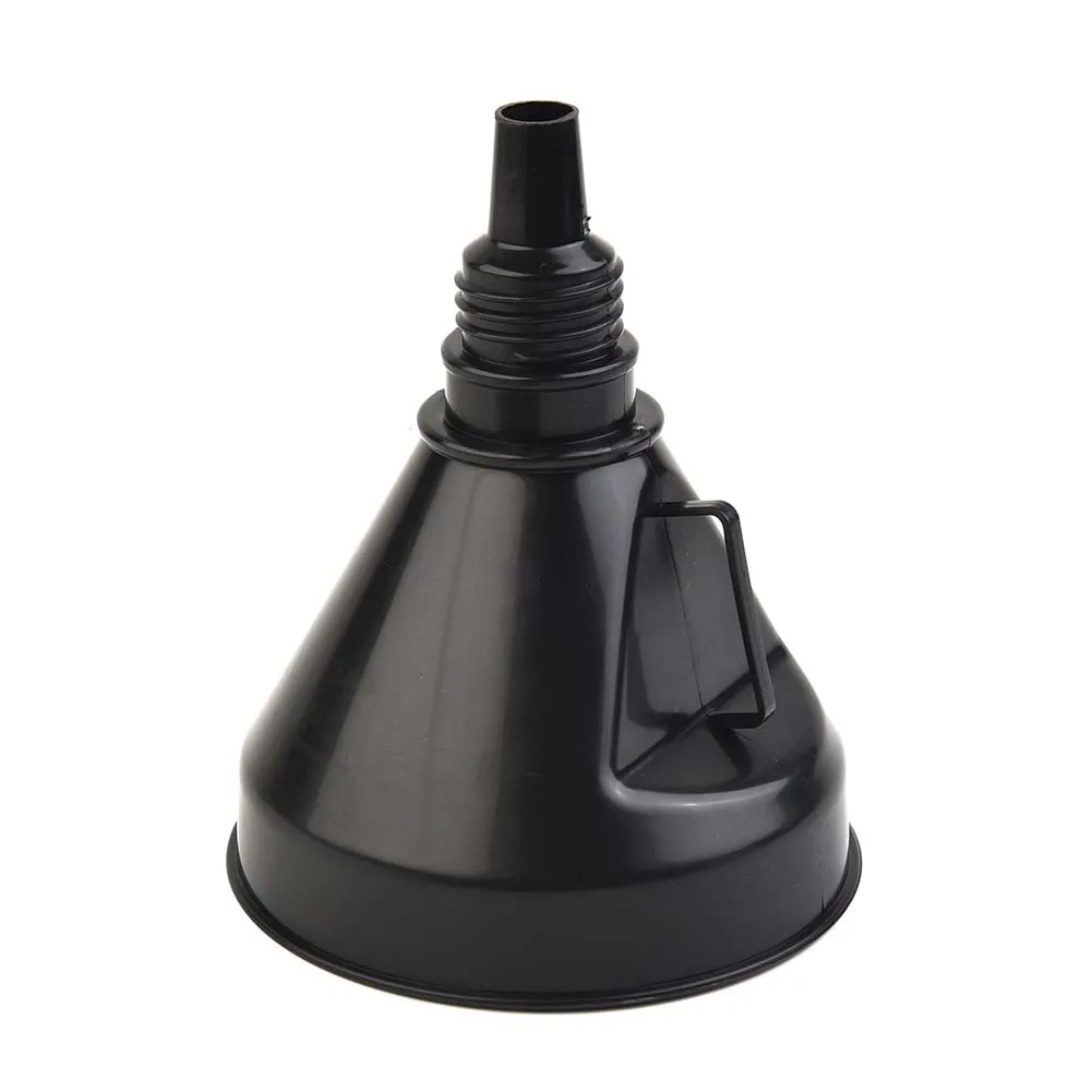 

Durable High Quality Practical Funnel Fuel Liquid Motorcycle Oil Plastic Spout 5inch Strainer Water With Handle