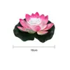 RGB LED Solar Powered Flower Light Floating Fountain Pool Pond Lamp Garden Decor 5