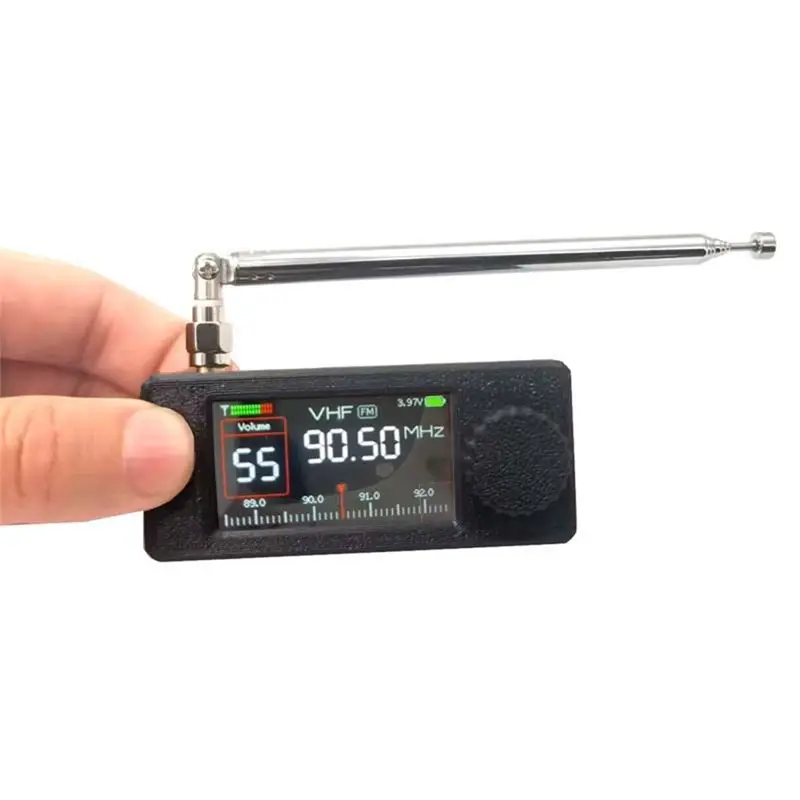 HOTA72T SSB 미니 라디오 AM FM 모든 밴드 라디오 수신기 미니 SI4732 라디오 포켓 SSB 미니 라디오