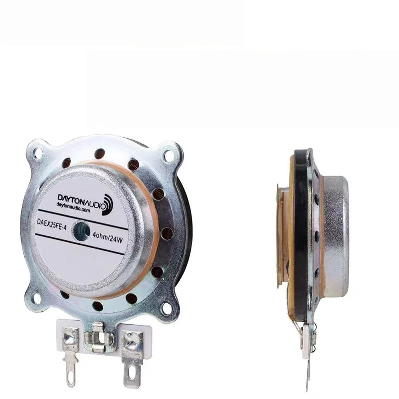 Z-1301 DAEX25FHE-4 프레임 타입 20와트 4옴 진동 엑사이터 스피커 루비듐 철 붕소 1개