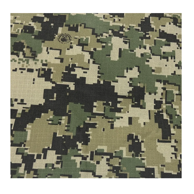 50% Nylon 50% Cotton Ripstop Tactical Fabric for Uniform tactical fabric