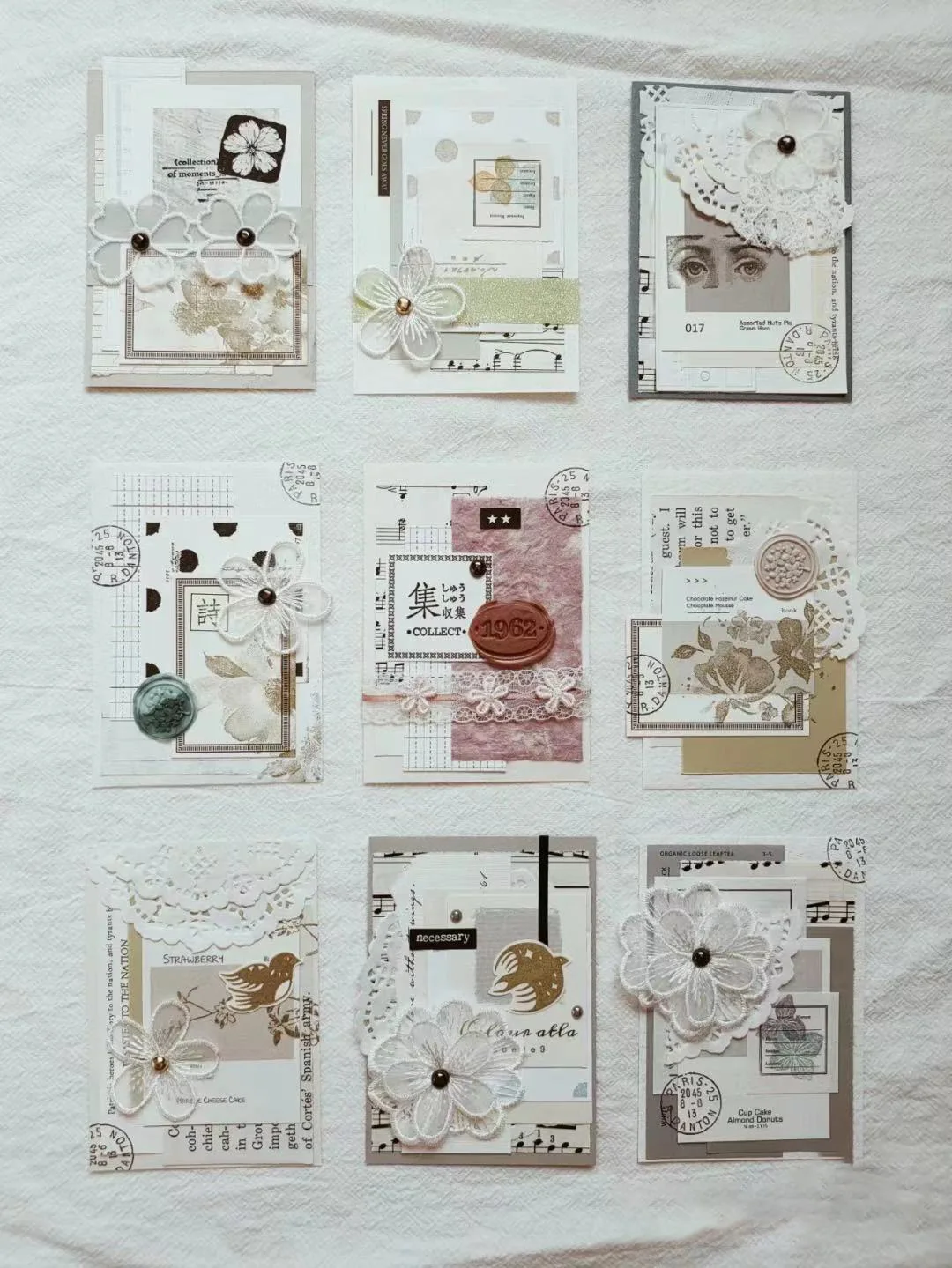 Scrapbooking Decoration Boxed Vintage Iron Round Metal Brads DIY Scrapbooking Diary Photo Album Junk Journal Planner Handmade Card Crafts Decorative