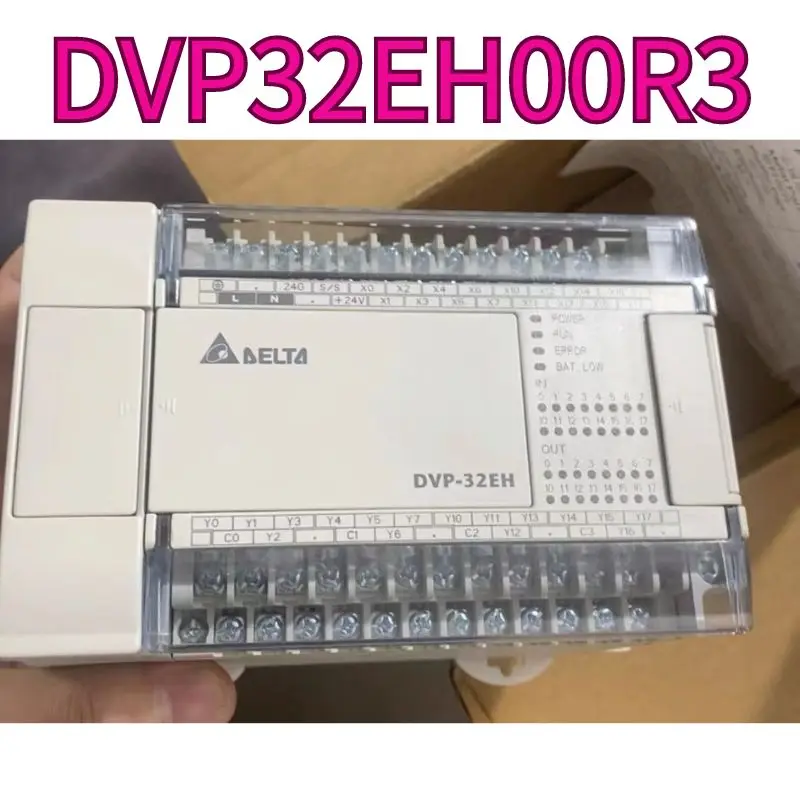 

The brand new DVP32EH00R3 PLC programmable controller comes with a one-year warranty and can be shipped quickly