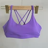Solid Color Yoga Bra Beauty Back Pilates Sports Bras Top Gym Women's Sports Vest Fashion Hot Girl Fitness Vest Soft Breathable 5