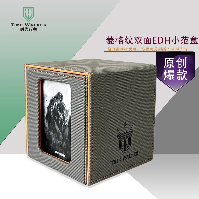 

Rhombic Elder Dragon EDH Portable 105+Double Sleeved CARDS Deck TCG Cards Case for Magic/PKM/YGO/Gathering Leather Storage Box