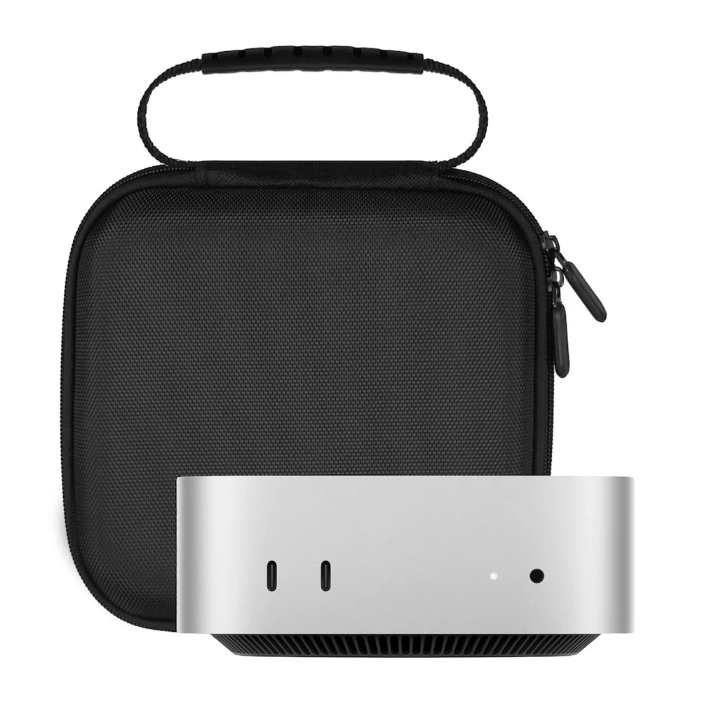 Portable Carrying Case Shockproof Protective Bag Anti-scratch and Dustproof Storage Cover for Apple 2024 Mac Mini M4/M4 Pro