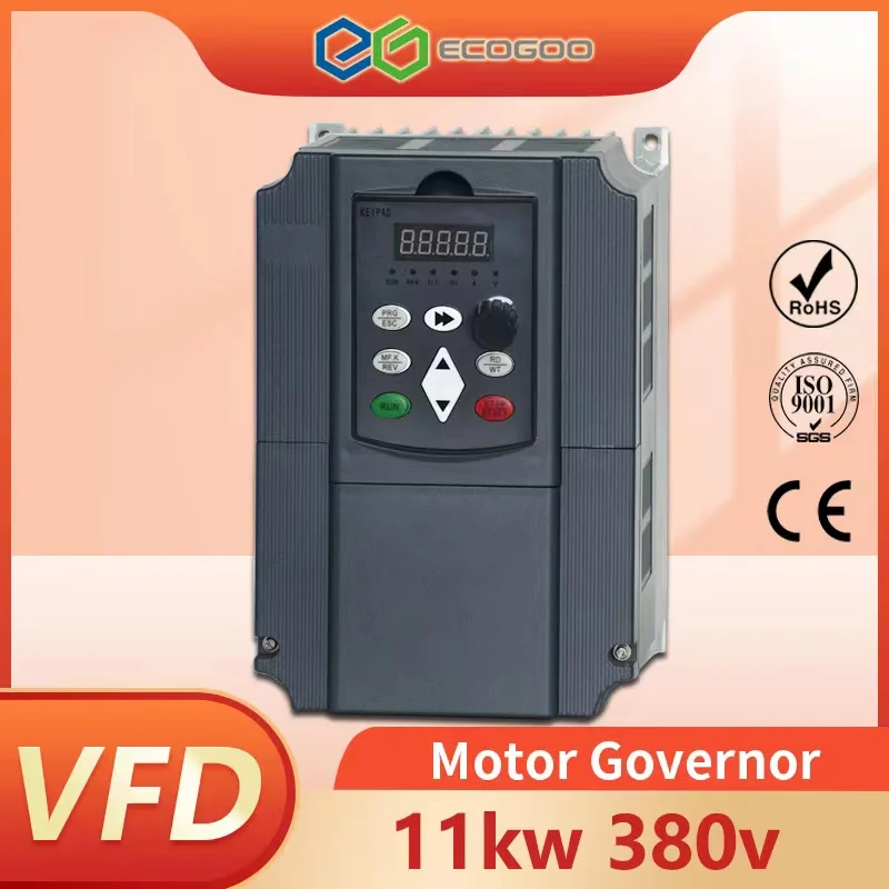

Vector Control frequency converter 380V Three-phase variable frequency inverter 7.5kw/11kw ac motor VFD