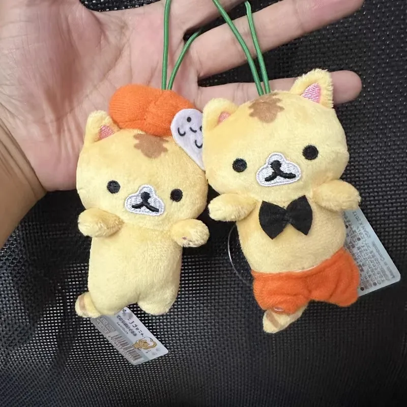 New Cute Halloween Corocoro Coronya Cat Plush Keychain Small Pandent Kids Stuffed Toys For Children 10CM 4