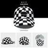 2023 New Mid-sized Child Boys And Girls Checkered Hat Baseball Caps Children's Hat Sunscreen Baseball Caps Fashion Popular Caps 1