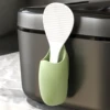 Kitchen Rice Scoop Holder Traceless Rice Cooker Spatula Organizer Tableware Storage Rack Spoon Holder Bathroom Utensil 1