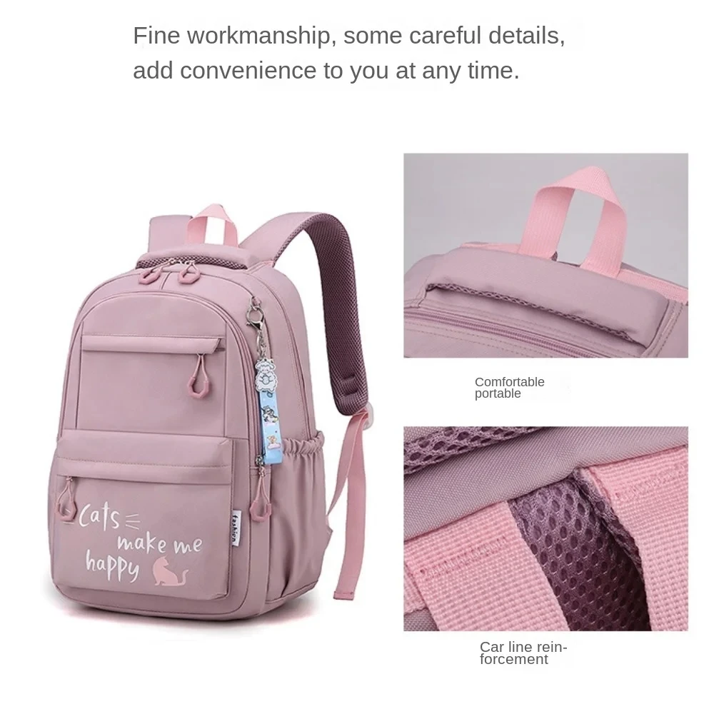 Kawaii Cute Rucksack for Teenage Girls: Stylish School Backpack