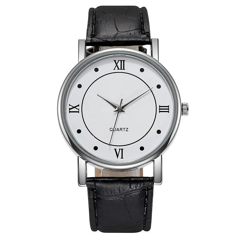 

Watch For Men 2023 Luxury Leather Quartz Male Man Wristwatch high quality Men's Casual belt quartz watch Men's student Business