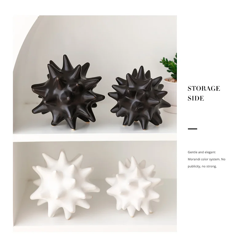 Ceramic Sea Urchin Ornaments