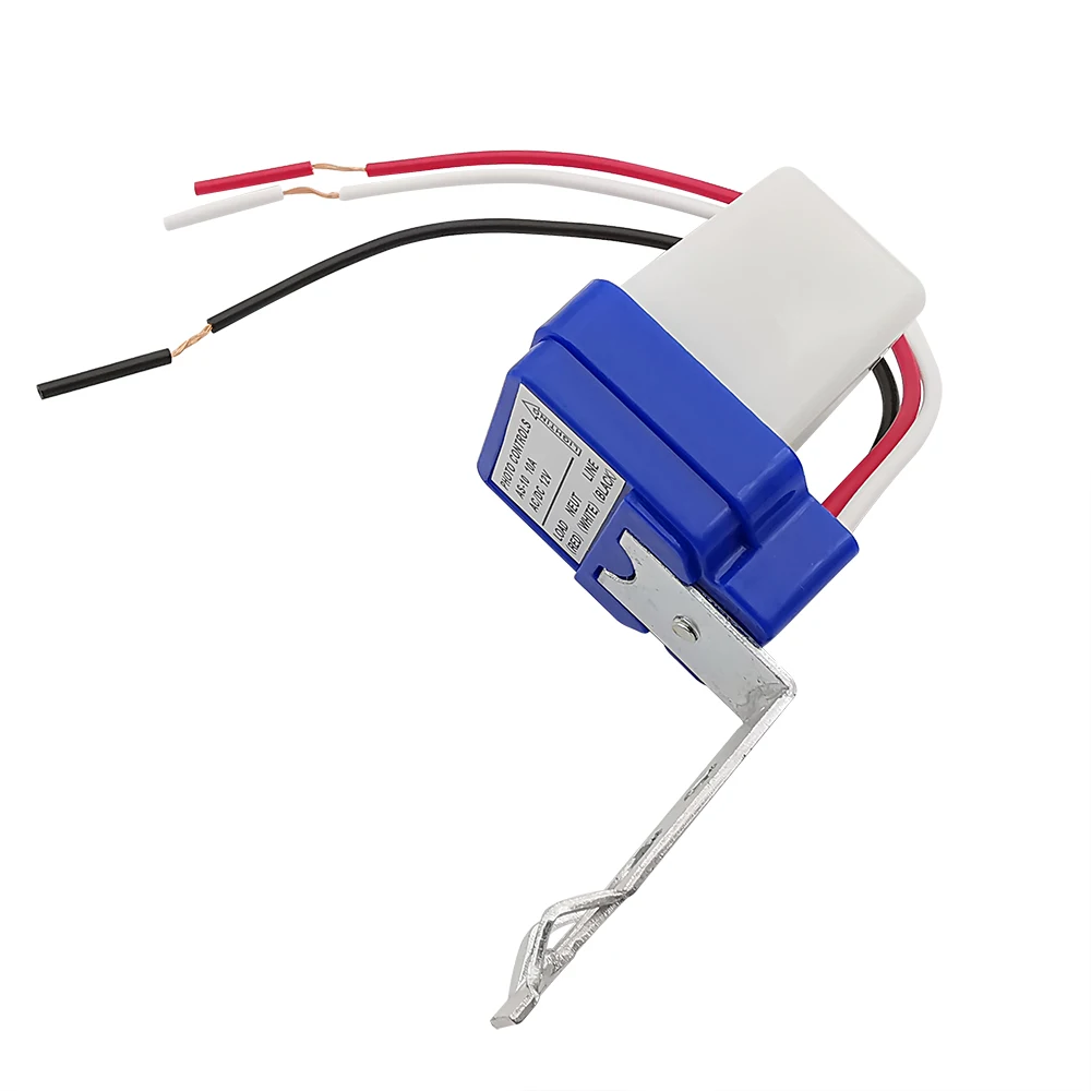 Impermeável Photoswitch Sensor Switch Auto on Off Fotocélula Controle de Iluminação Pública Universal ac dc 12v 24v 110v 220v 10a Pcs Pcs Peças 10