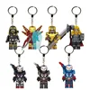 Marvel Avengers Thanos Iron Man Spiderman Doctor Strange Peripheral Movies Children's Building Blocks Keychain Doll Holiday Toy 1