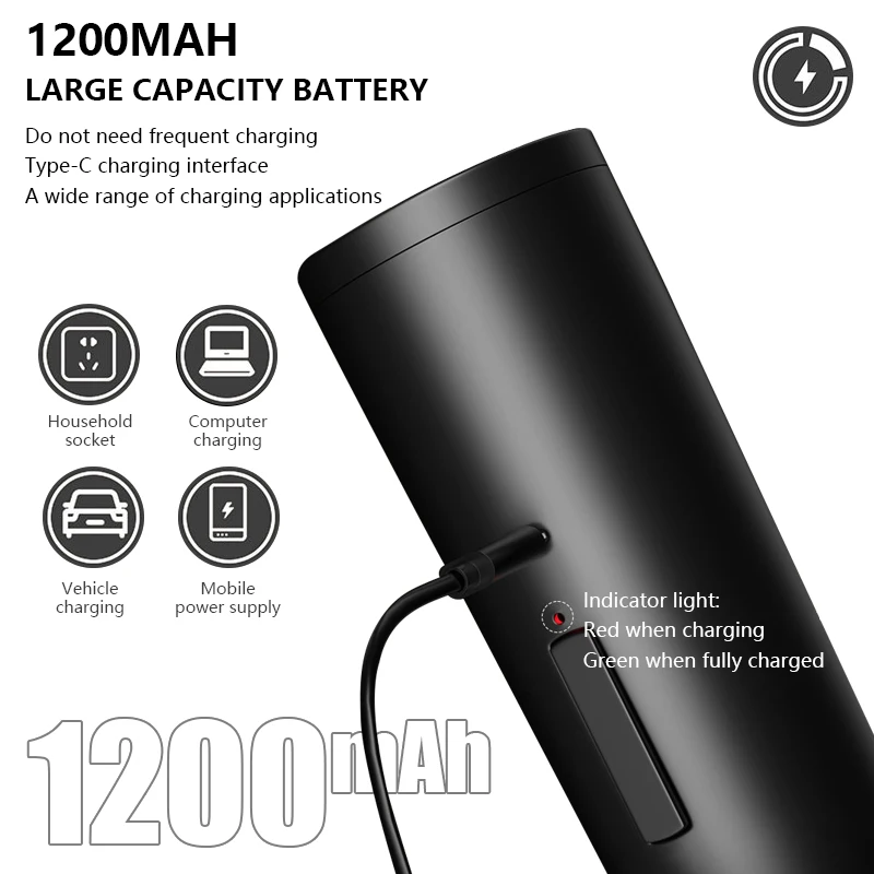 USB rechargeable Pepper mills Electric Pepper grinder Salt shaker mill Coffee beans grinder beans Grinding Tool