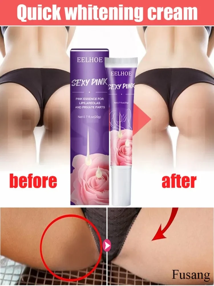 Bikini Snow Bleach Women Body Whitening Cream Whiten Intimate Area Brightening Cream Efficient Remove Melanin Korean Skin Care