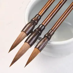 Chinese Calligraphy Painting Brush Pen Calligraphy Brushes Tinta China Weasel Hair Brush Pen Caligraphy Practice Gift Box Set