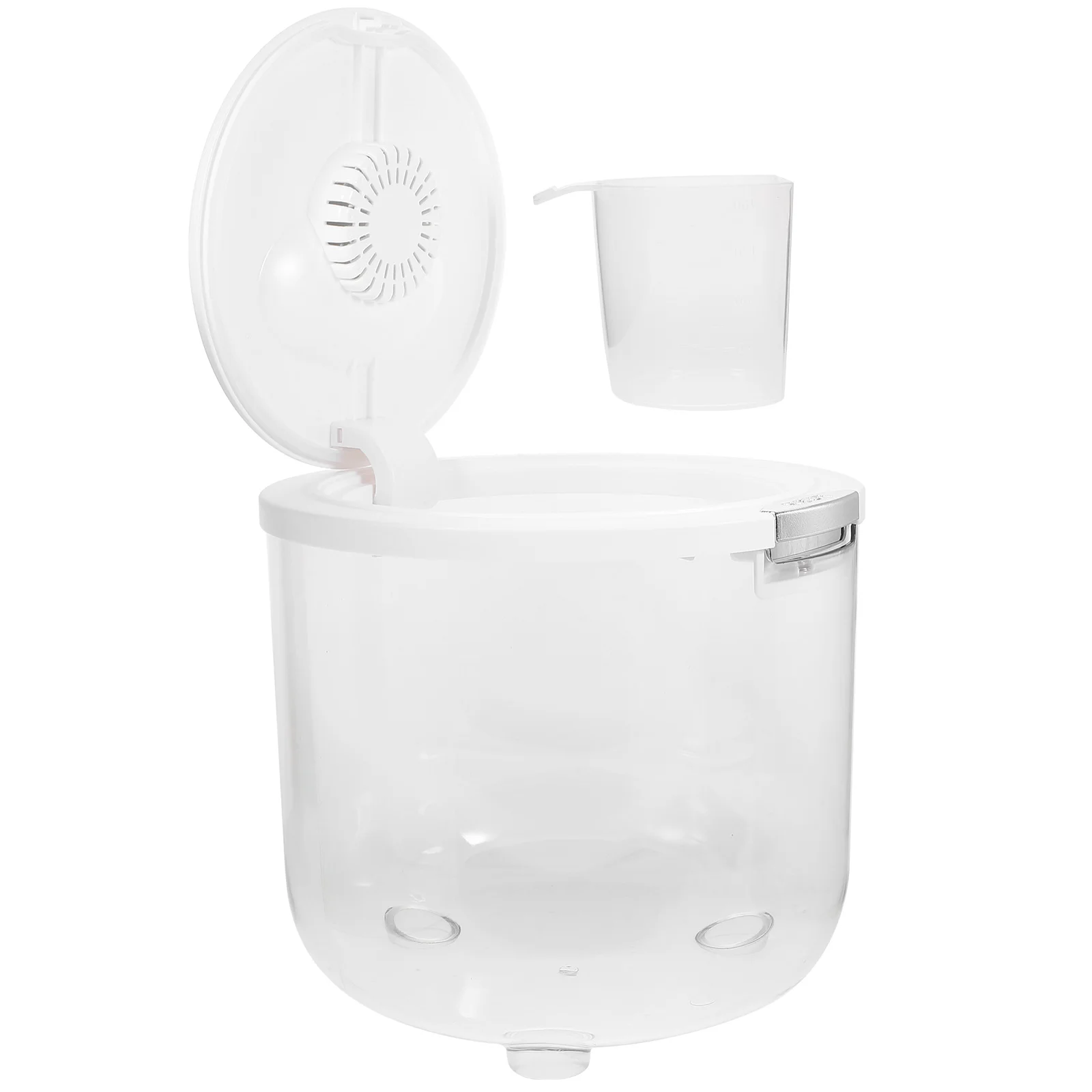 

Reusable Grain Storage Bucket Storage Container Rice Dispenser Sealed Grain Bucket for Grain Cereal