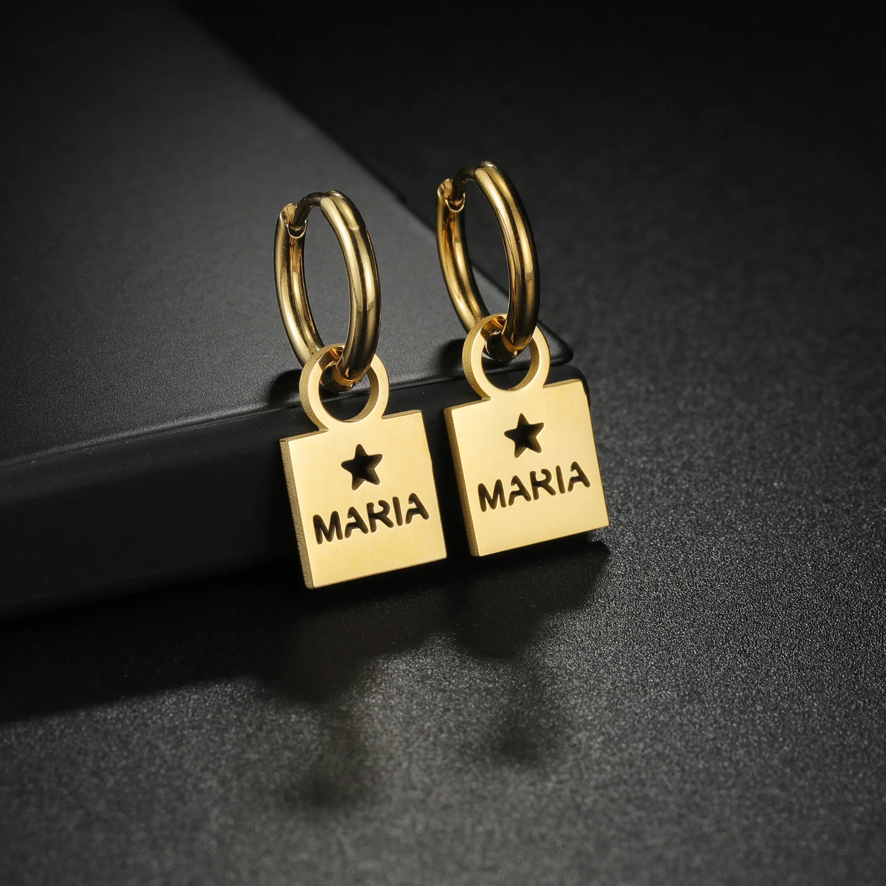 

Женские серьги из нержавеющей стали