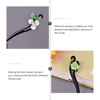 Hairpin Chinese Style Retro Decor Vintage Traditional Hairpin Ebony Wear Fashion Simple Stick Miss 4