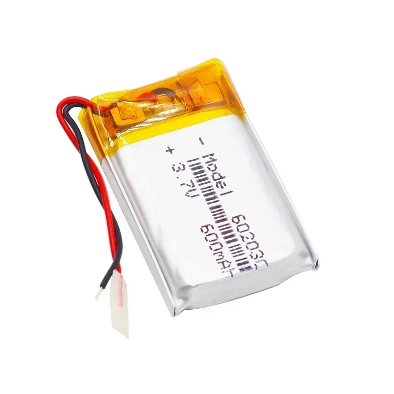 Lithium Batteries 3.7V 600mAh 602030 502030 052030 Lithium Polymer for Wireless Bluetooth Headset Toy Smart Watch