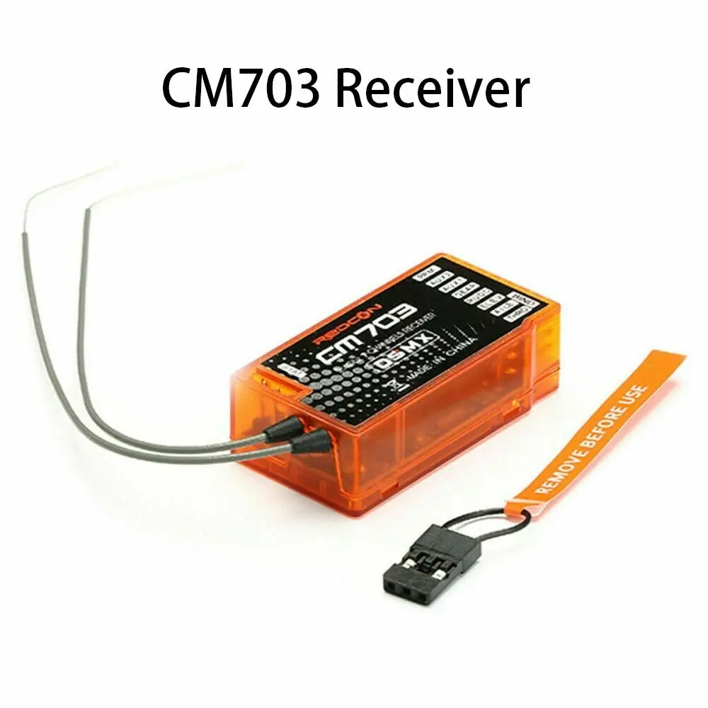 Приемник RC 7 канали DSM2/DSMX CM703 2.4GHz PPM