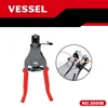 VESSEL Wire Stripper for Solid Wire and Stranded Wire Include a Stripper Gauge Decrustation Pliers 3000A 3000B 3000C Electro - t 1