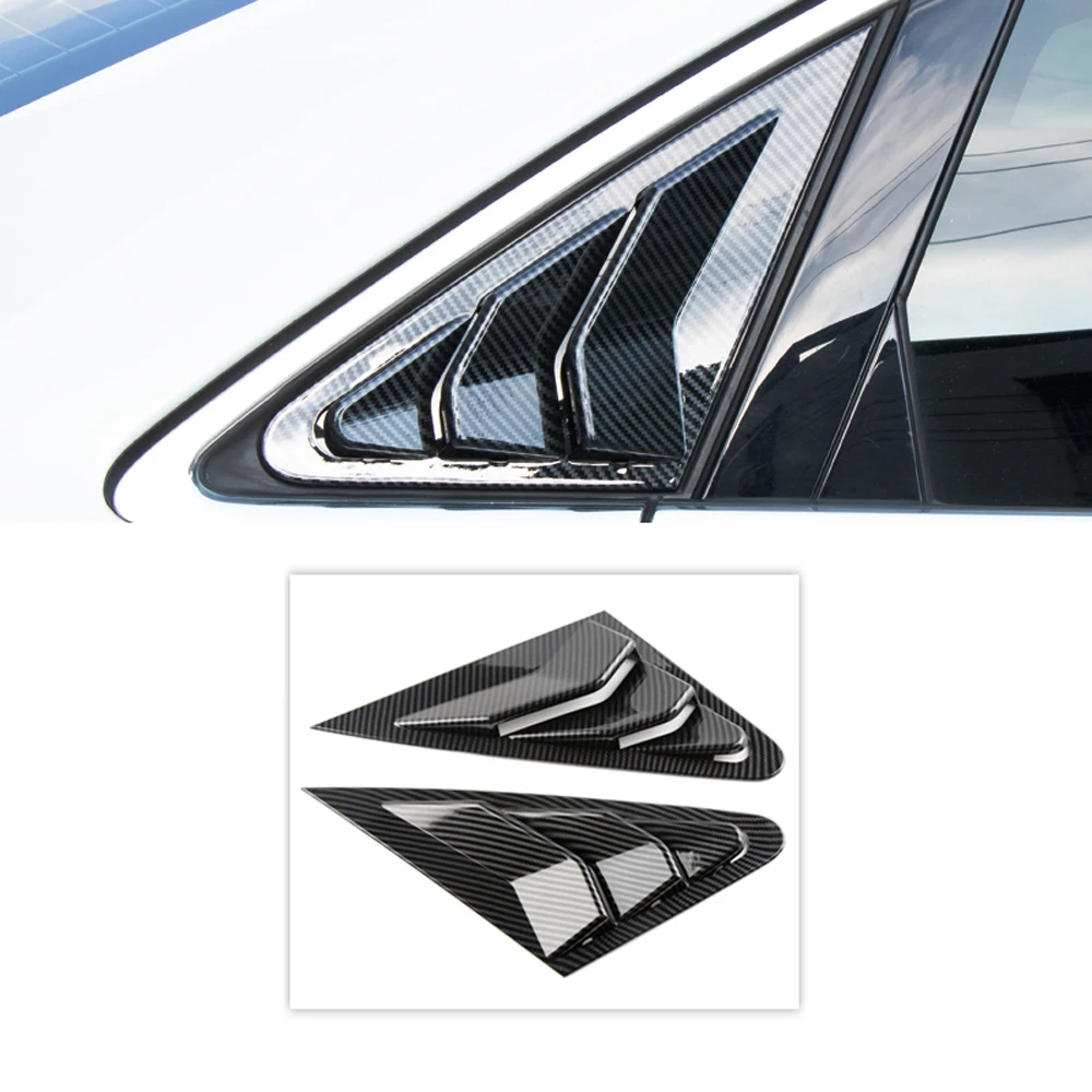 Accessori Auto Per Audi A3 8V Sedan 2014 2015 2016 2017 2018 2019 Abs Persiane Lunotto Persiane Persiane Copertura Trim 2 Pz