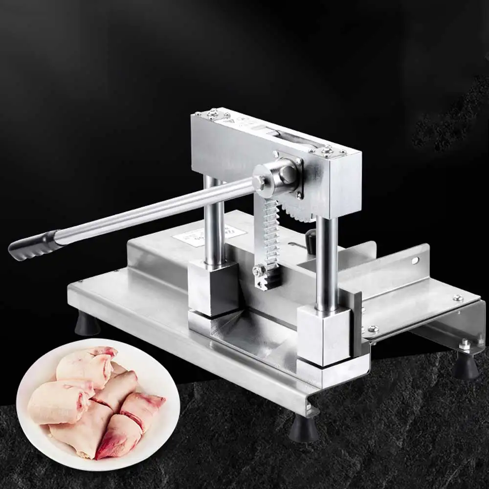 

Commercial bone cutting machine Stainless steel bone cutting and meat cutting machine Manual bone cutting machine