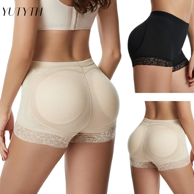 여성용 엉덩이 리프터 팬티 패딩 교정 속옷