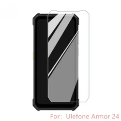 Premium Tempered Glass Screen Protector - Ultra - Durable, Anti - Scratch Front Film Cover - 1 Piece (Ulefone Armor 24)