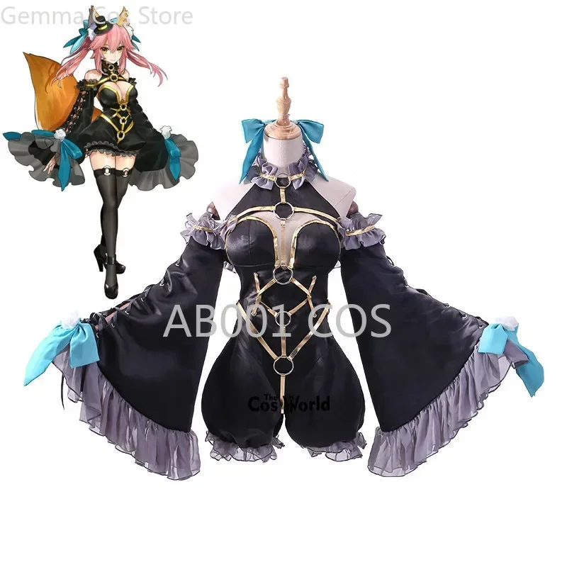 tamamo black caster fate extra cosplay!