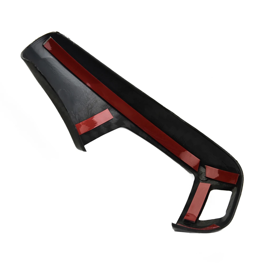 

Car Carbon Fiber Color Gear Shift Knob Cover Trim ABS Decorative Cover For BMW 5 Series X5 X6 E60 2008-2010 E70 E71 2008-2013
