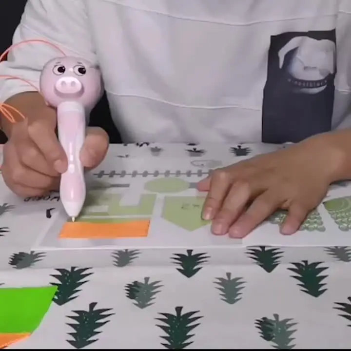Libro Da Disegno 3D Con Penna, 40 Modelli, Riutilizzabile – Con Piastra Trasparente Per Tracciare, Per Bambini Principianti, Attività Creative