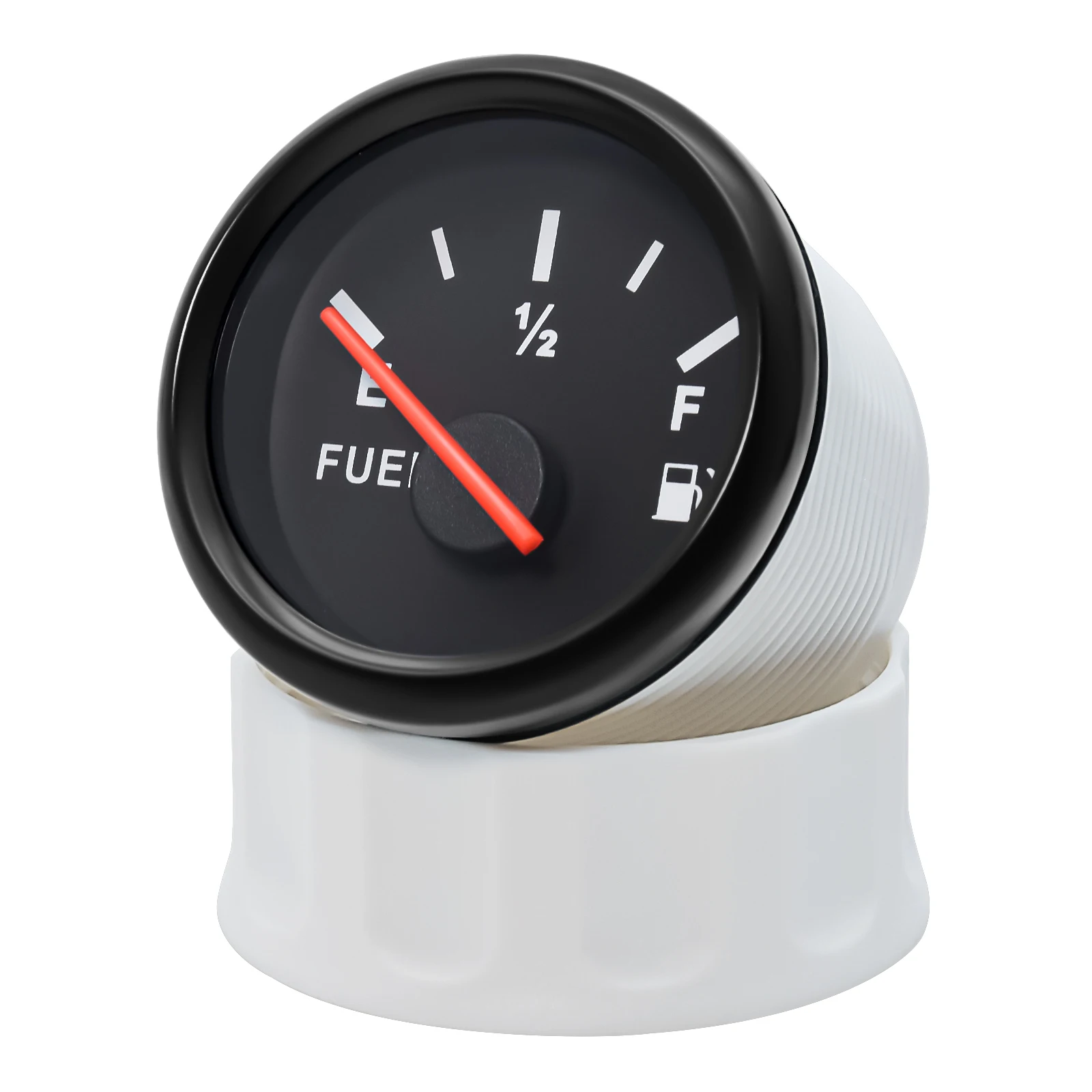 Indicatore Carburante Digitale 52mm 12V - Display LED Universale Per Auto E Moto Con Resistenza Regolabile