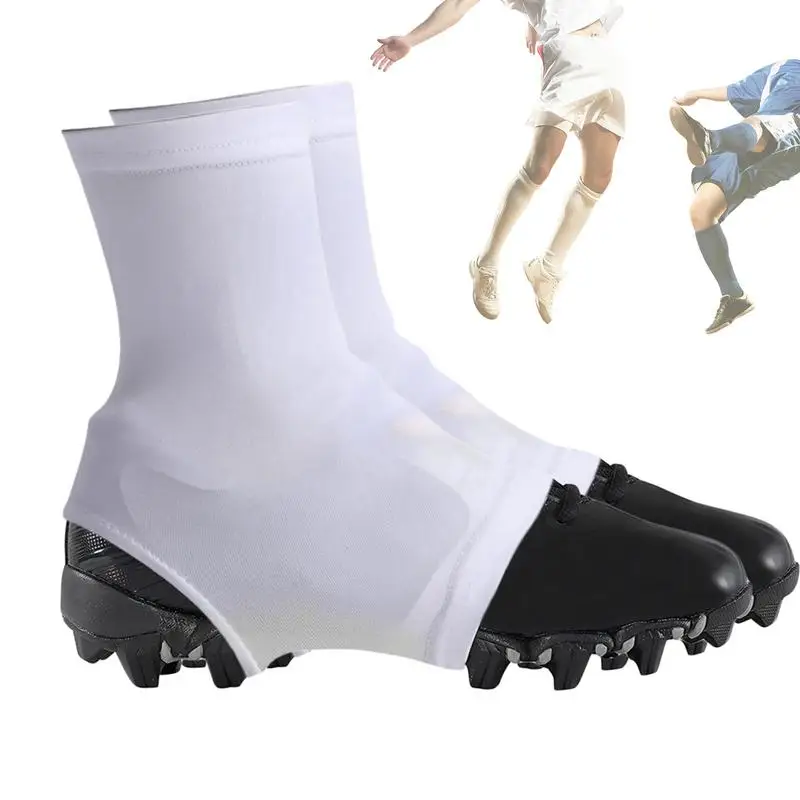 Football Spats For Cleats Footall Cleat Lace Covers For Men Football Equipment For Baseball Soccer And Rugby Provides Extra