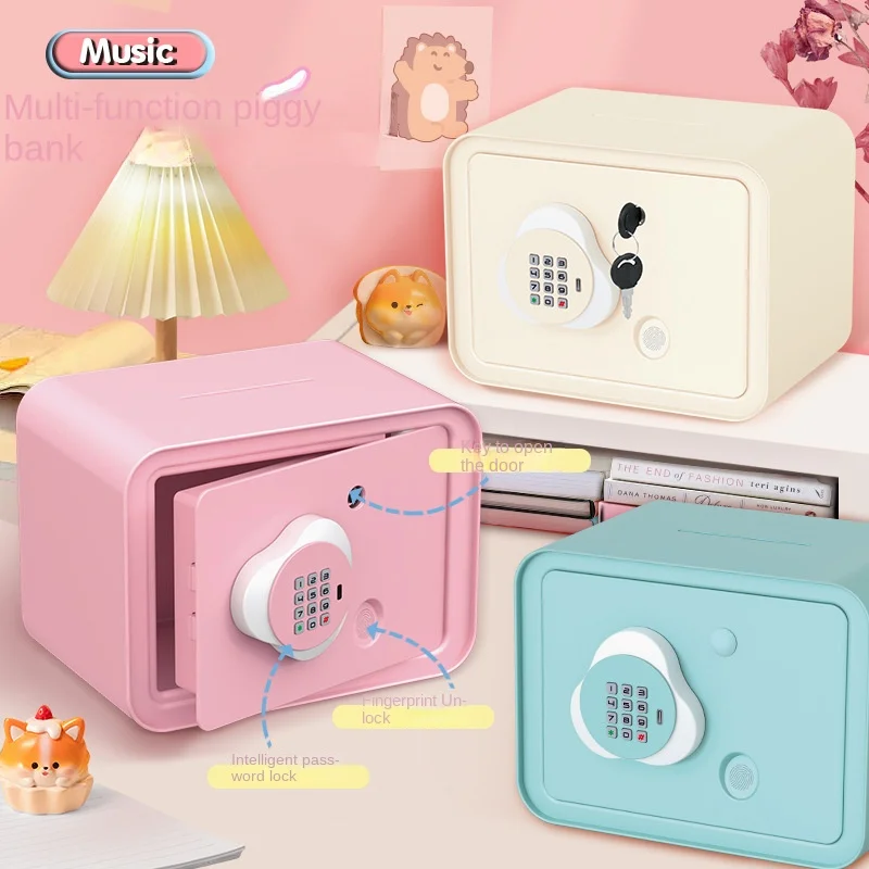 New Children Saving Pot3-10Years Old Cultivate Saving Habits Boys and Girls Large Capacity Password Safe