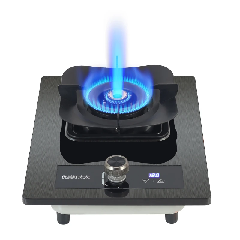 Tabletop LPG Stove,Built-in Pressurized Stove,Single Burner Gas Stove with Thermocouple Flame Failure Protection