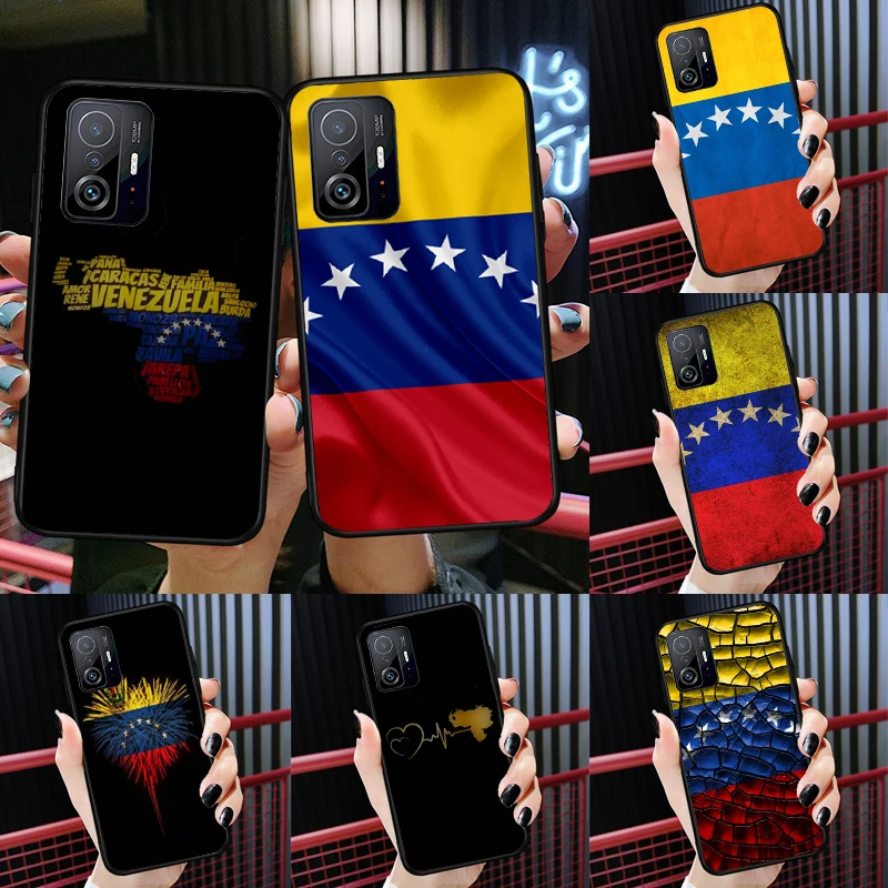 Custodia Bandiera Venezuela Venezuela Per Xiaomi 12T 11T 13 Pro 12X 12 Lite Cover Per Poco F5 X5 X3 Pro X4 F4 Gt F3 M5S C40